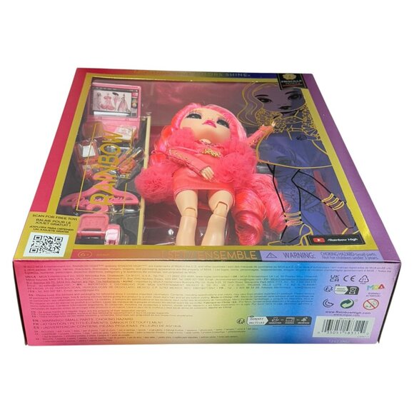 Rainbow High Priscilla Perez Fashion Doll Pink New in Box - Picture 4 of 5
